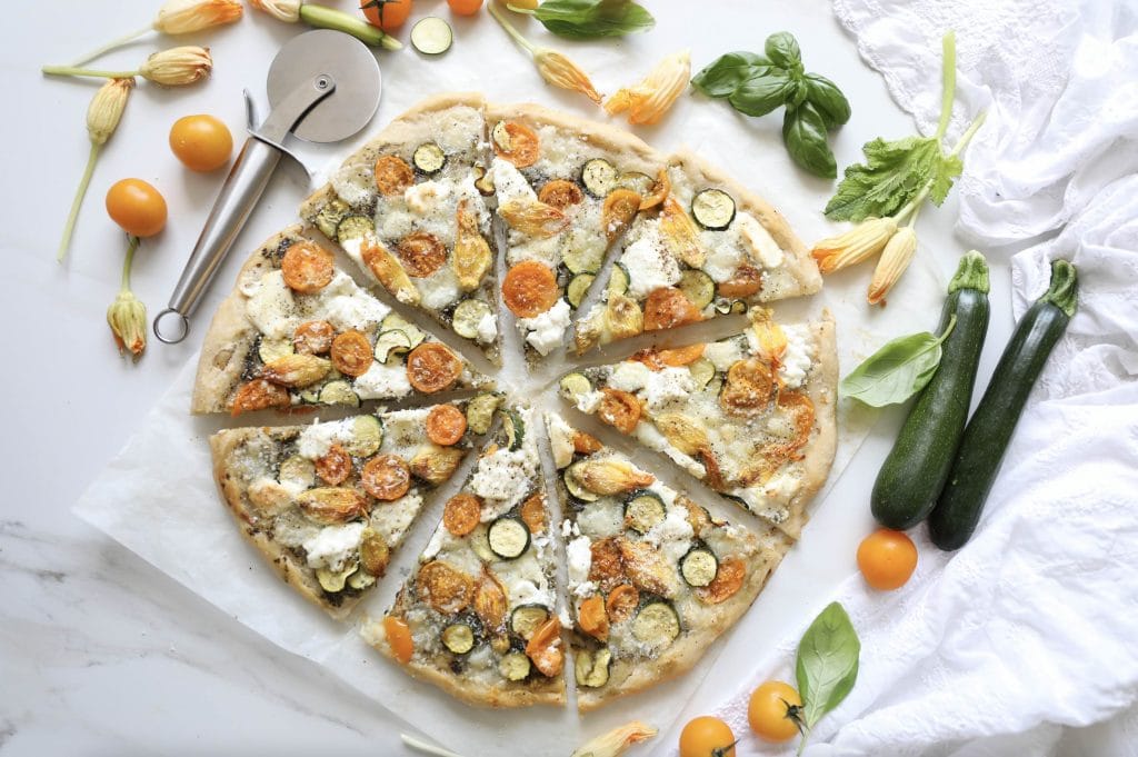 pizza chèvre enceinte