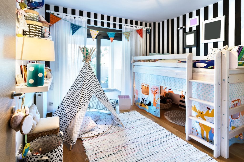 Les avantages du lit mi-hauteur