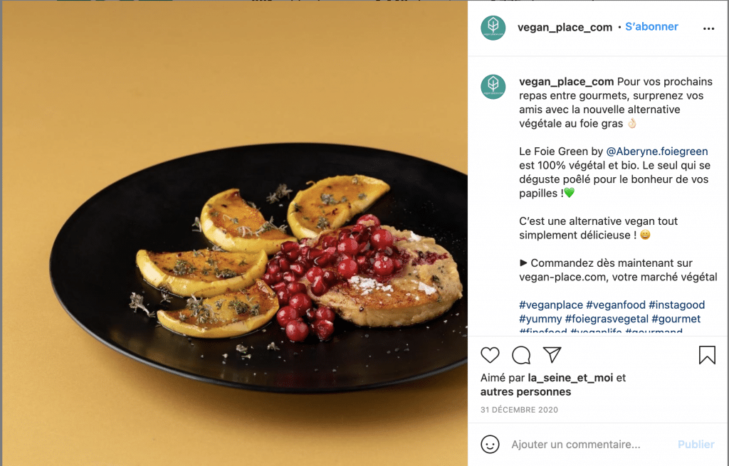 avis the vegan place instagram