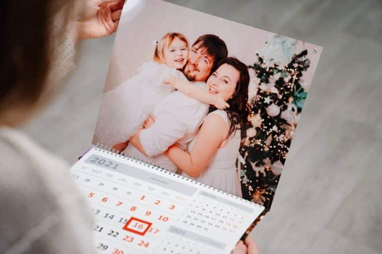Calendrier personnalisé : optez pour le format perpétuel - Photographie de stock